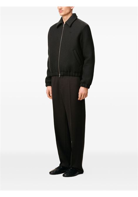 adc zipped jacket man anthracite AMI PARIS | HJK830.WV0078020